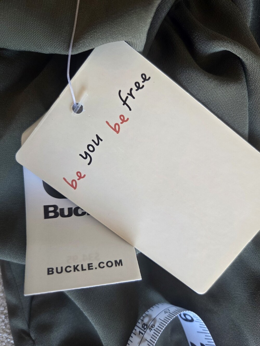 Bebop NWT Olive Green Halter Romper Medium - Picture 10 of 12